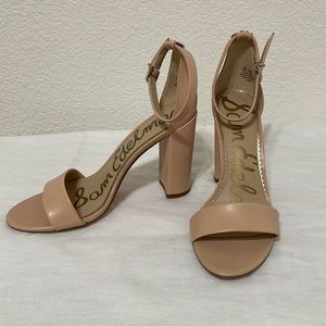 Sam Edelman Yaro Dress Sandals, Never worn, classic nude leather, size 8